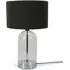 Jessy LED Table Lamp - Grey, Glass