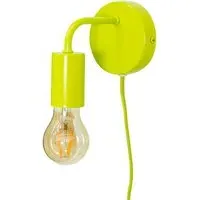 Jordy Plug-in LED Wall Light - Green