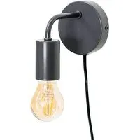 Jordy Plug-in LED Wall Light - Grey