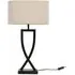 Katniss Crossover LED Table Lamp - Black, Metal