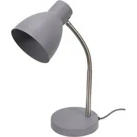 Keela Adjustable LED Desk Lamp - Grey, Metal