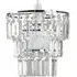 Kelsks 3-Tier Pendant Light Shade - Silver, Acrylic