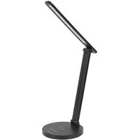Kiko Dimmable LED Table Lamp with Wireless Charging - Black