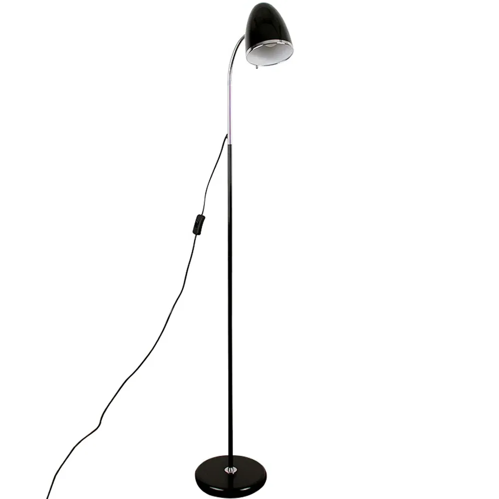 Kuppel Flexi Neck Floor Lamp - Black image