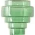 Lane 5 Tier Ceiling Pendant Lamp Shade - Green Glass