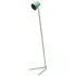 Lark Slimline LED Floor Lamp - Sage Green, Metal