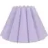 Lauren Pleated Scallop Lamp Shade - Lilac, Linen-Look