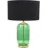 Leigh Reni LED Table Lamp - Forest Green, Glass