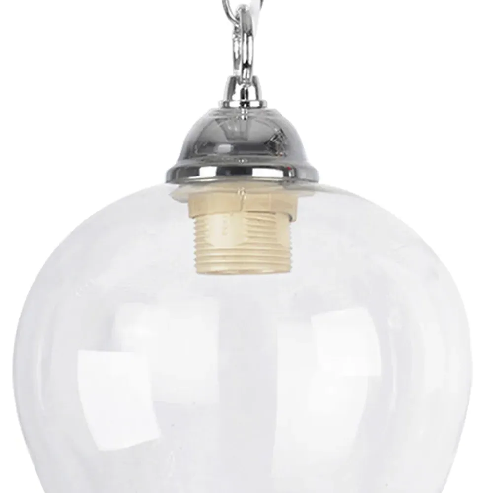 Lewis Bell Shaped Ceiling Pendant Shade - Clear Glass