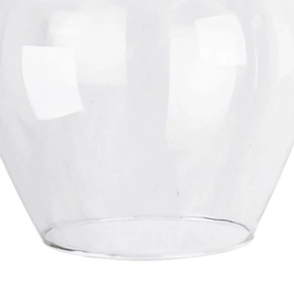 Lewis Bell Shaped Ceiling Pendant Shade - Clear Glass