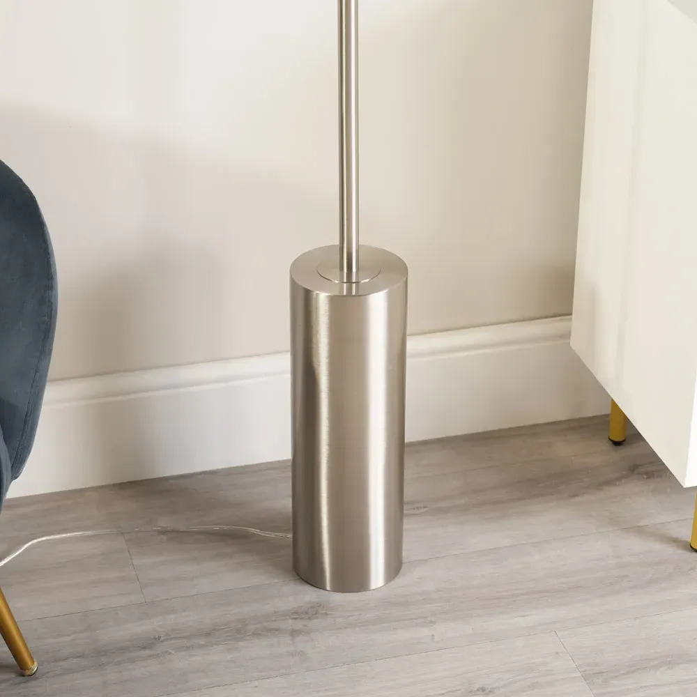 Lexy Dimmable Floor Lamp Base - Chrome