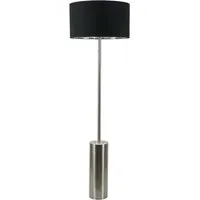 Lexy Dimmable LED Floor Lamp - Black, Chrome