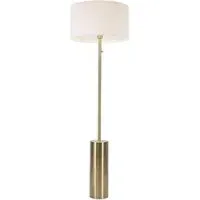 Lexy Reni Floor Lamp with Dimmable LED - Cream, Boucle