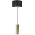 Lexy Reni LED Floor Lamp with Dimmer - Black, Antique Brass