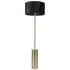 Lexy Reni LED Floor Lamp with Dimmer - Black, Antique Brass