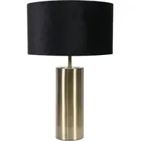 Lexy Reni Touch LED Table Lamp - Black, Velvet