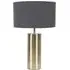 Lexy Reni Touch LED Table Lamp - Charcoal Grey, Brass