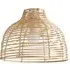 Lobster Pot Weave Basket Ceiling Lamp Shade - Cream