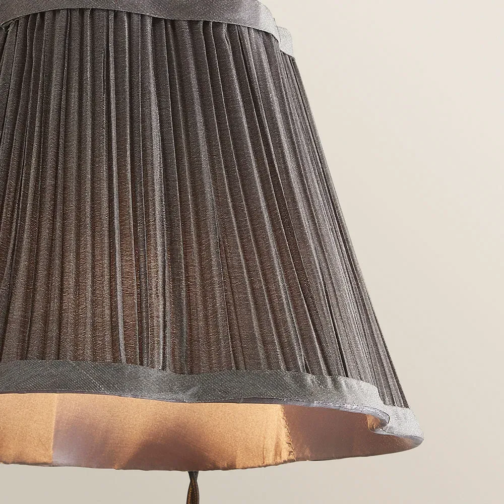 Loralei 3 Drop Cluster Ceiling Pendant - Black, Faux Silk