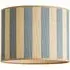 Lori Drum Ceiling Lamp Shade - Blue, Bamboo