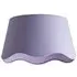 Mabel Large Lamp Shade with Scallop Edge - Lilac, Linen