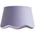 Mabel Small Lamp Shade with Scallop Edge - Lilac, Linen