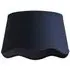 Mabel Small Lamp Shade with Scallop Edge - Navy, Linen