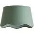 Mabel Small Lamp Shade with Scallop Edge - Sage, Linen