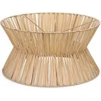 Maddie Hourglass Ceiling Pendant Shade - Brown, Paper Rope