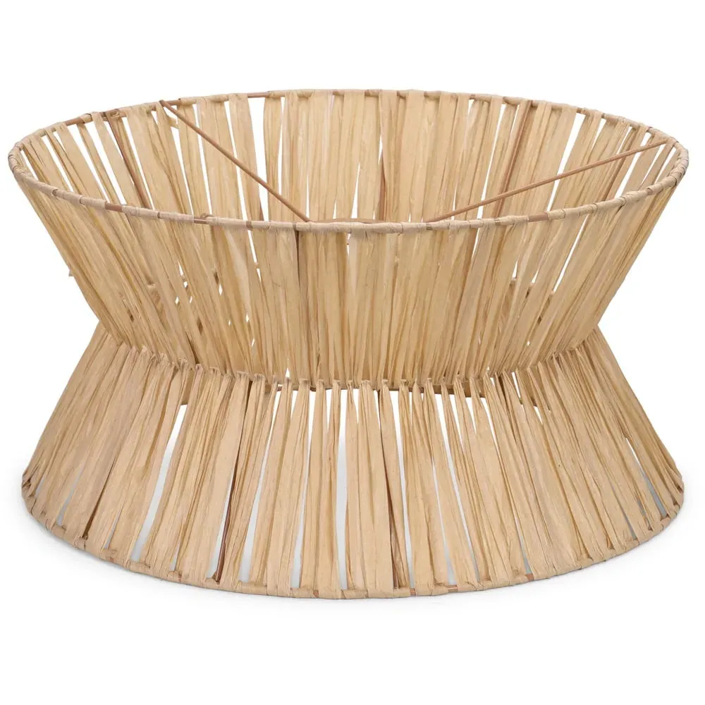 Maddie Hourglass Ceiling Pendant Shade - Brown, Paper Rope