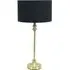 Maggie Candlestick LED Floor Lamp - Black, Metal