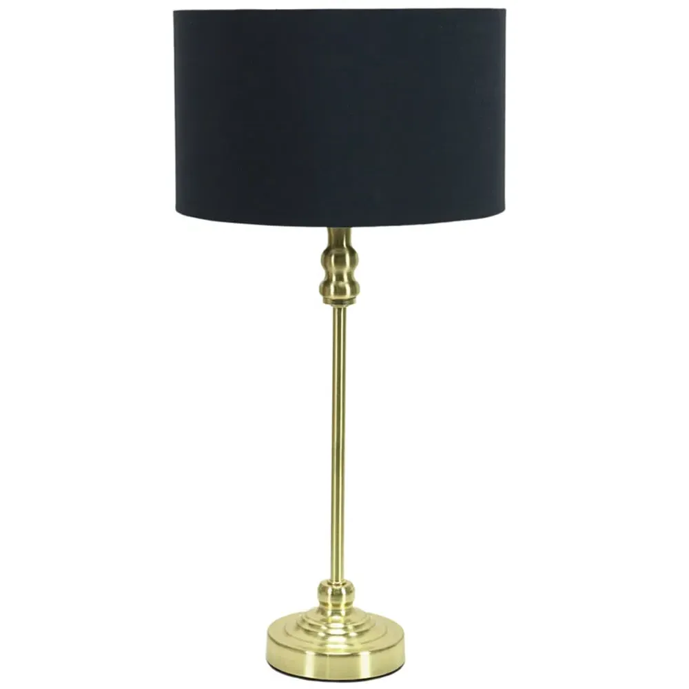 Maggie Candlestick LED Floor Lamp - Black, Metal image