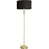 Maggie Candlestick LED Floor Lamp - Black, Metal