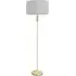 Maggie Candlestick LED Floor Lamp - Grey, Gold