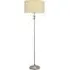 Maggie Candlestick LED Floor Lamp - Natural, Chrome