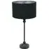 Maggie Candlestick LED Table Lamp - Black, Metal
