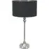 Maggie Candlestick LED Table Lamp - Chrome, Metal