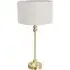 Maggie Candlestick LED Table Lamp - Grey, Gold