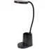 Marco Dimmable LED Table Lamp with Pen Pot - Black