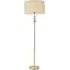 Marissa Reni LED Floor Lamp with Gold Ball - Natural