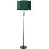 Marissa Stacked Ball Floor Lamp - Black, Velvet