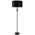 Marissa Stacked Ball Floor Lamp - Black, Velvet