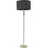 Marissa Stacked Ball Floor Lamp - Gold, Charcoal Grey