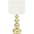 Marissa Stacked Ball Touch Table Lamp - Gold