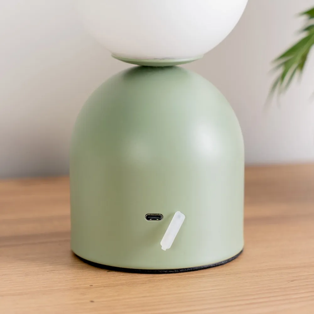 Marlow Rechargeable LED Portable Table Lamp - Green