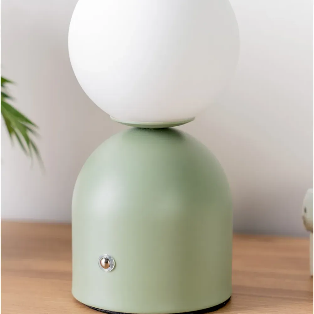Marlow Rechargeable LED Portable Table Lamp - Green