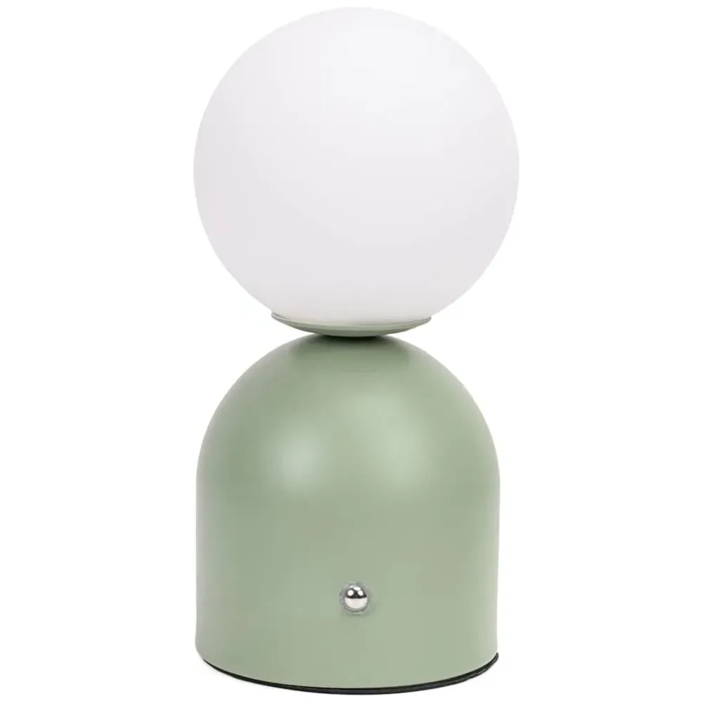 Marlow Rechargeable LED Portable Table Lamp - Green image