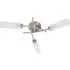 Maya 3 Way Curved Cross Over Flush LED Ceiling Light - Silver