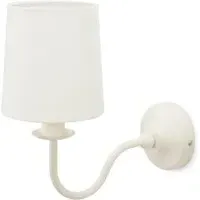 Memphis LED Wall Light - Cream, Metal