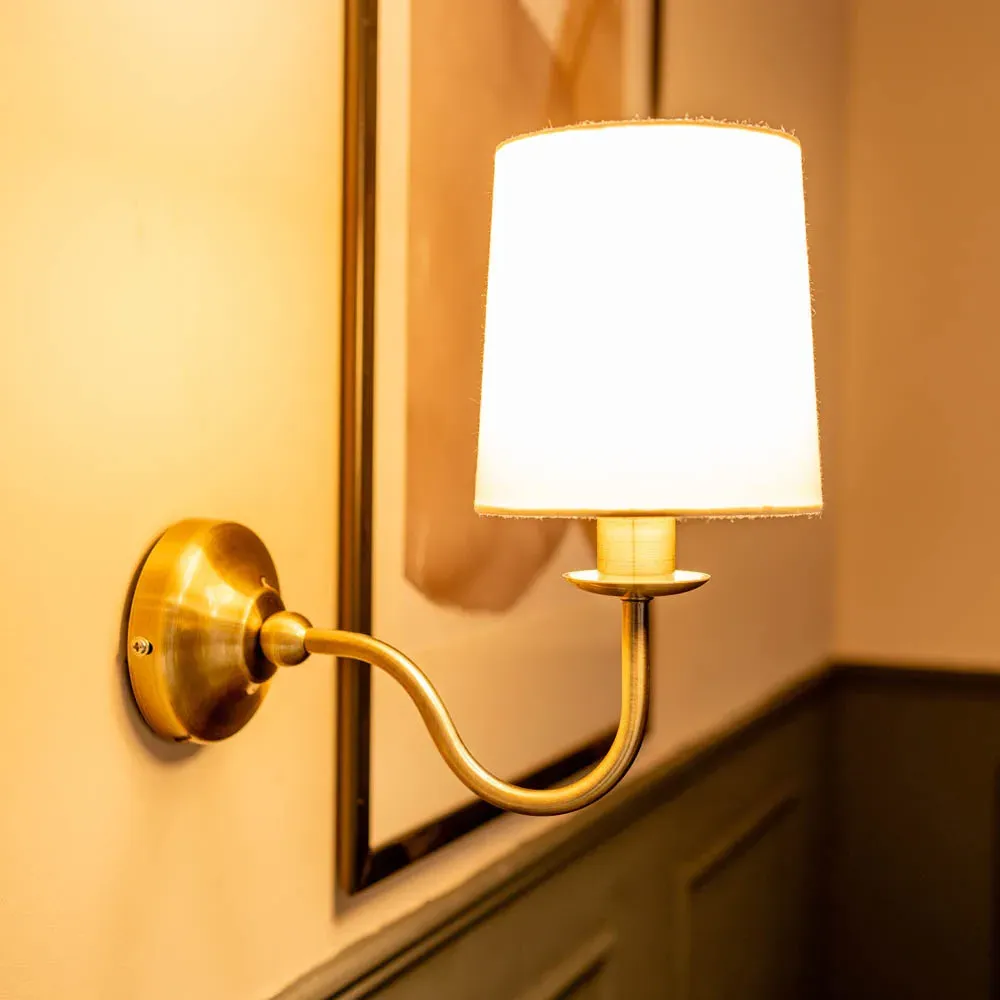 Memphis LED Wall Light - Gold, Brass